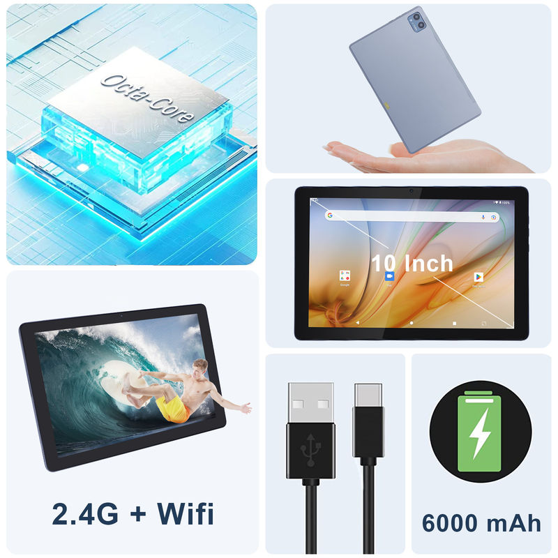 C Idea Εκπαιδευτικό Ταμπλέτ Για Σπουδαστές Android 12 Tablet 10 ιντσών Με Google Play 64GB ROM 3GB RAM 128GB