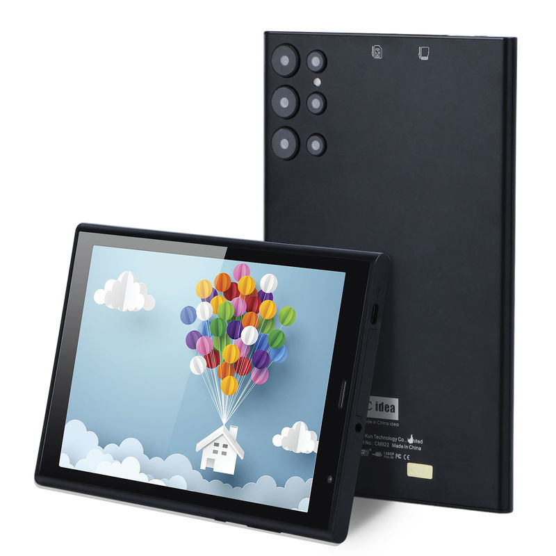 C idea 8 ιντσών Android Tablet PC 8GB RAM 512GB ROM Quad Core 800*1280 HD Ταμπλέτες με WIFI/SIM Card CM822 (Μαύρο)