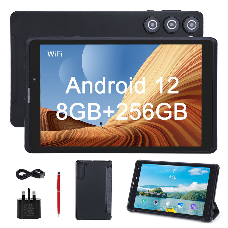 C ιδέα Ενήλικες Μαύρο Android 8 ιντσών Tablet PC CM835 MTK Chip 256GB Μεγάλη αποθήκευση Υποστηρίζει GPS