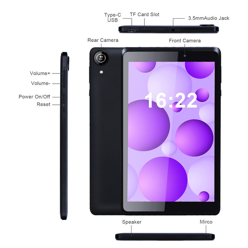 C idea Φορητό 8 ιντσών Tablet Android 13 με μπλε οθόνη WiFi 32GB+64GB Επέκταση HD IPS CM825