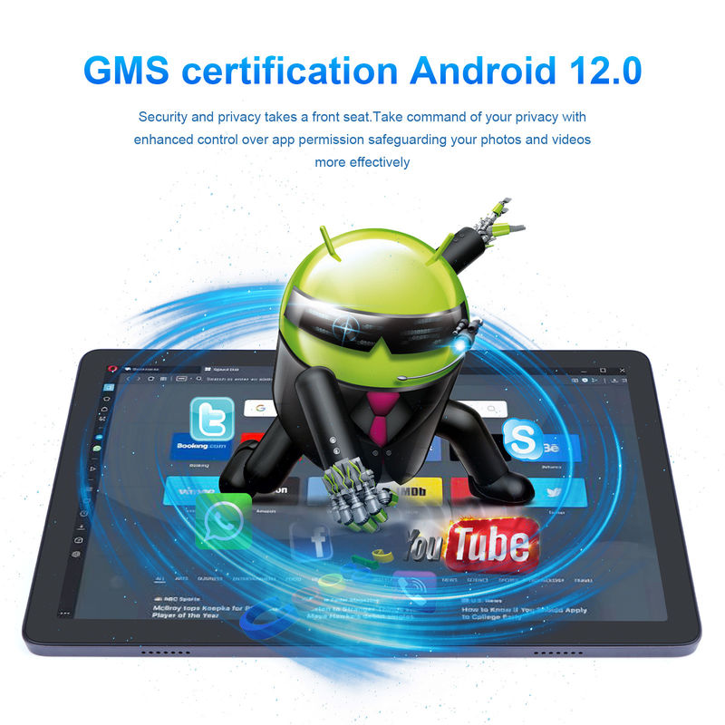 C Idea Android Tablet με διπλή κάμερα 6000mAh Google πιστοποιημένο 10.1 ιντσών Tablet P1200