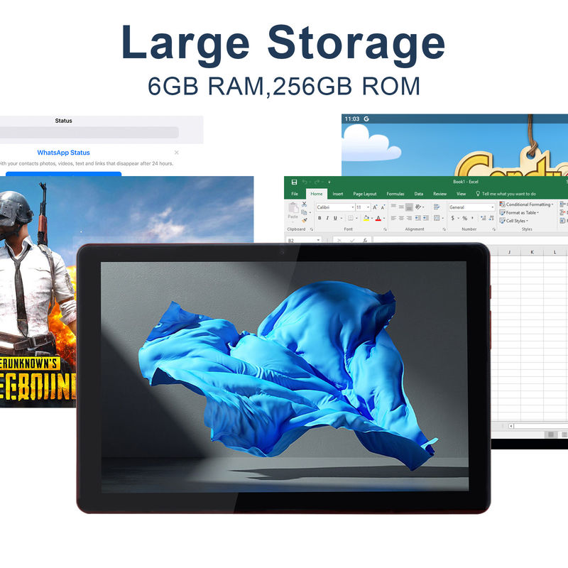 C Idea 10 ιντσών Android 12 Tablet 8GB RAM 256GB ROM Μοντέλο CM8000PLUS Ροζ