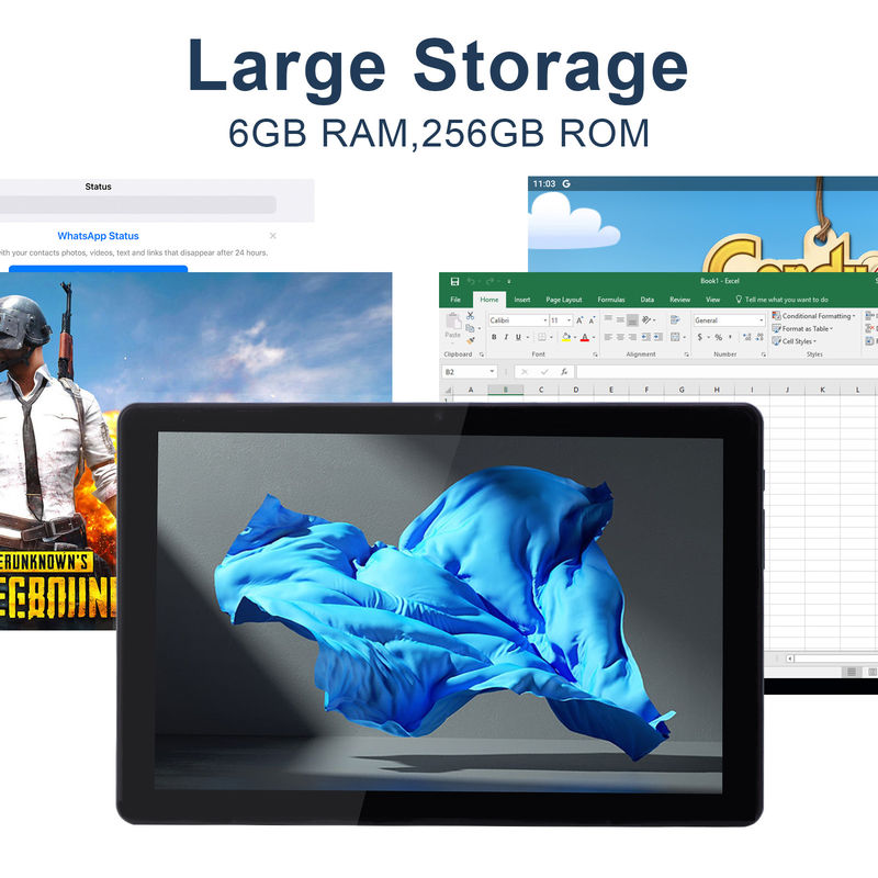 C Idea 10 ιντσών Android 12 Tablet 8GB RAM 256GB ROM μοντέλο CM8000PLUS Γκρίζο