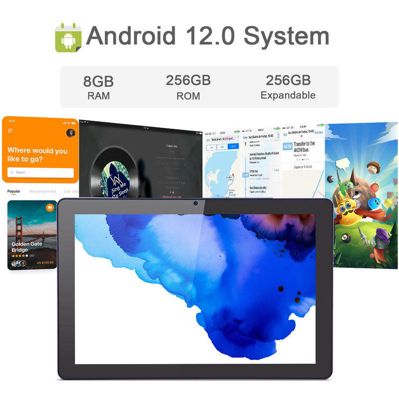 C Idea 9.7 ιντσών Android 12 Tablet 8GB RAM 512GB ROM Μοντέλο CM7800 Ροζ