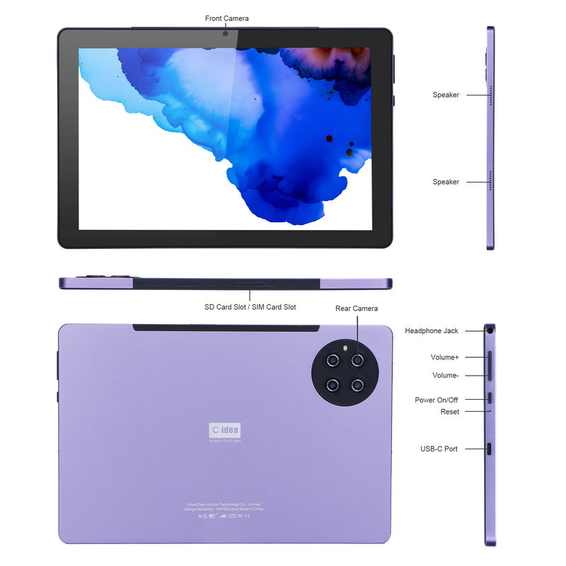 C Idea 9.7 ιντσών Android 12 Tablet 8GB RAM 512GB ROM Μοντέλο CM7800 Πιόλε