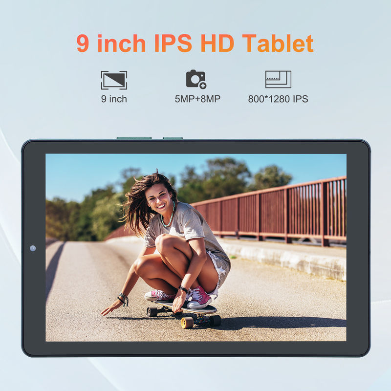 C ιδέα 9 ιντσών Android 12 Tablet 8GB RAM 512GB ROM 5MP+8MP Δύο κάμερες WIFI Tablet με SIM CM915 (πράσινο)