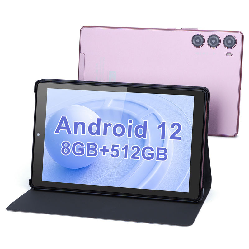 C ιδέα 9 ιντσών Tablet PC WIFI 2.4G/5G 800x1280 IPS Screen Android Tablet Υποστήριξη τηλεφωνικών κλήσεων με διπλή κάμερα ((Ροζ)