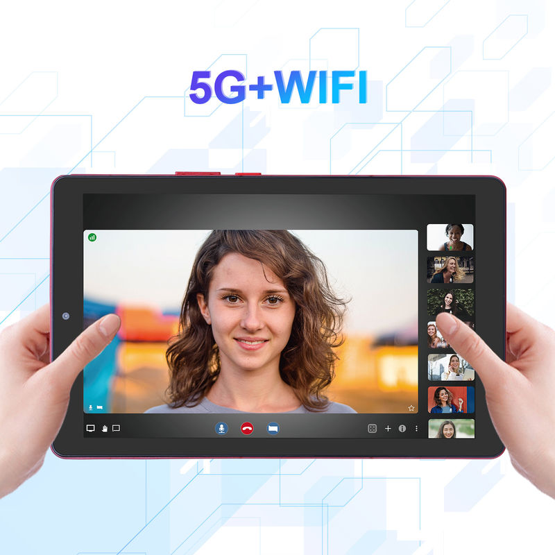 C ιδέα 9 ιντσών Tablet PC WIFI 2.4G/5G 800x1280 IPS Screen Android Tablet Υποστήριξη τηλεφωνικών κλήσεων με διπλή κάμερα ((Κόκκινο)