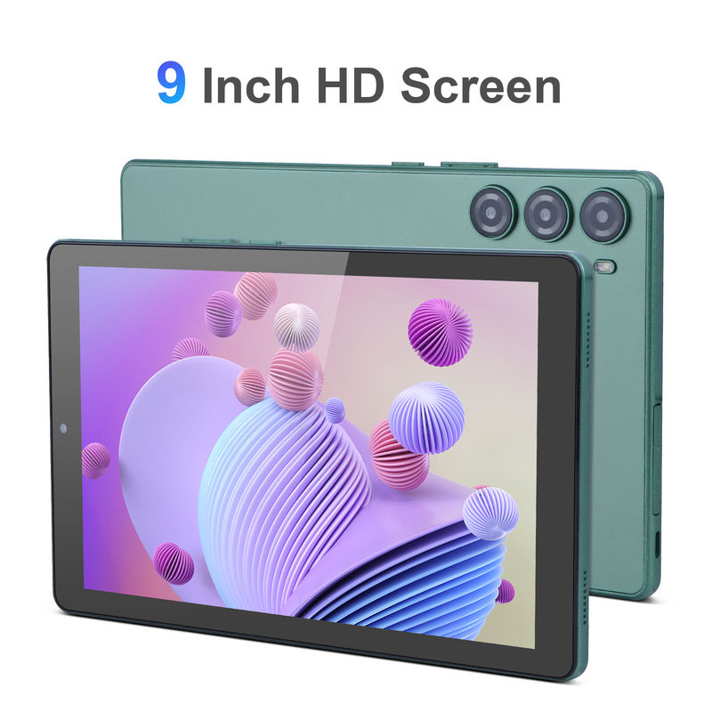 C ιδέα 9 ιντσών Tablet PC WIFI 2.4G/5G 800x1280 IPS Screen Android Tablet Τηλεφωνική υποστήριξη κλήσης με διπλή κάμερα ((Πράσινο)