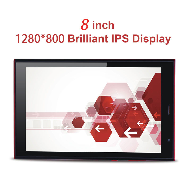 C idea 8 ιντσών Android Tablet PC 8GB RAM 512GB ROM Quad Core 800*1280 HD Ταμπλέτες με WIFI/SIM Card CM822 (Κόκκινο)