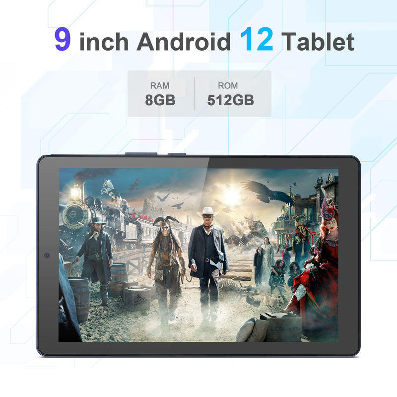 C ιδέα 9 ιντσών Tablet PC WIFI 2.4G/5G 800x1280 IPS Screen Android Tablet Υποστήριξη τηλεφωνικών κλήσεων με διπλή κάμερα ((Grey)