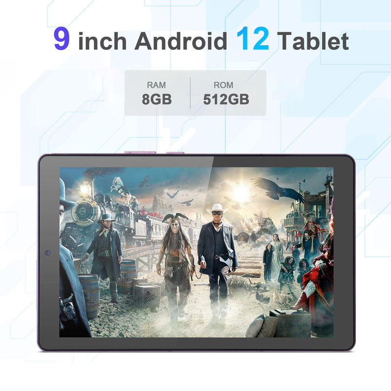 C ιδέα 9 ιντσών Tablet PC WIFI 2.4G/5G 800x1280 IPS Screen Android Tablet Υποστήριξη τηλεφωνικών κλήσεων με διπλή κάμερα ((Ροζ)
