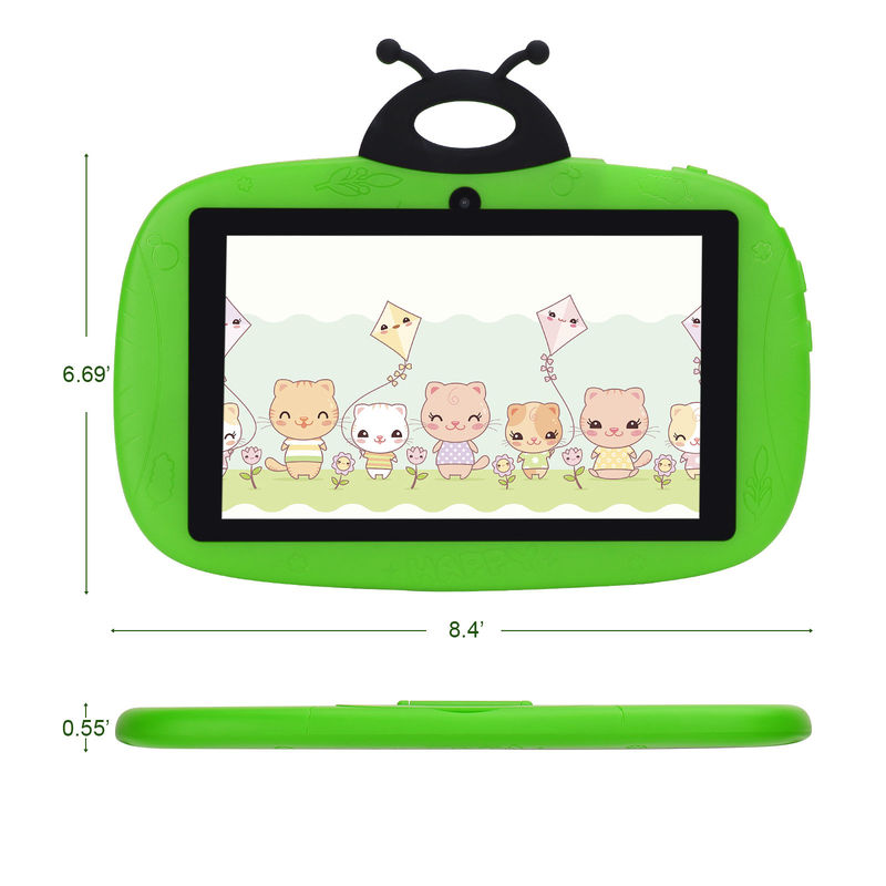 C ιδέα Δύο κάμερες WiFi 7 ιντσών Tablet PC Android Παιδιά Για Παιδιά Μάθηση 128GB με Κεφάλαιο / Παιδιά Εφαρμογή CM75 (πράσινο)
