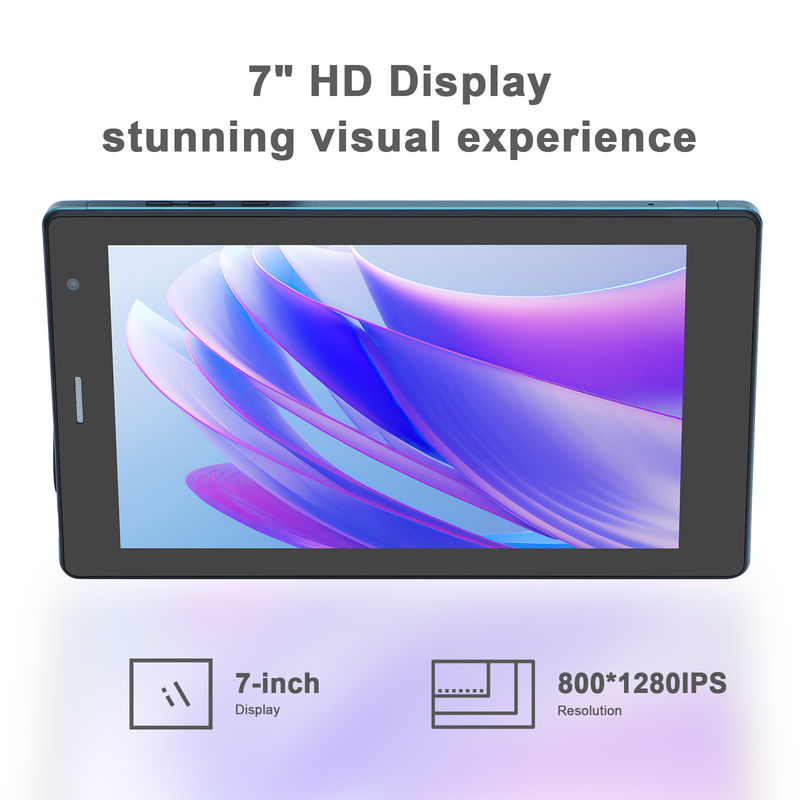 C ιδέα 7 ιντσών Android Smart Tablets 8+512GB Quad Core WiFi Tablet HD Εικονική οθόνη CM513 ((Μπλε)