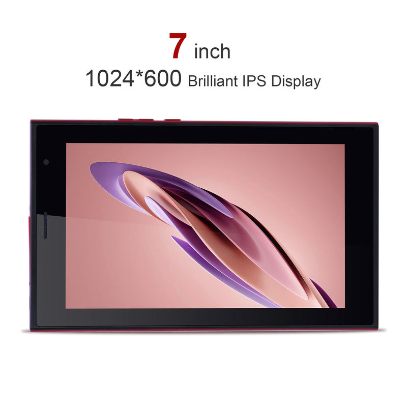 C ιδέα Android 7 ιντσών Tablet PC με 6 RAM+128 ROM Αποθήκευση 6000mAh Βιαστική διάρκεια για παιδιά και ενήλικες CM522 Κόκκινο