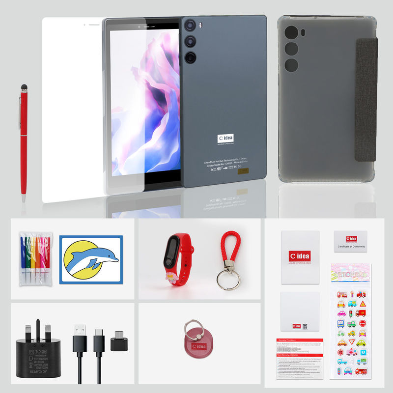 C Idea School Tablet 512GB Android 12 Με υποστήριξη SIM Smart Tablet PC CM525 Gray