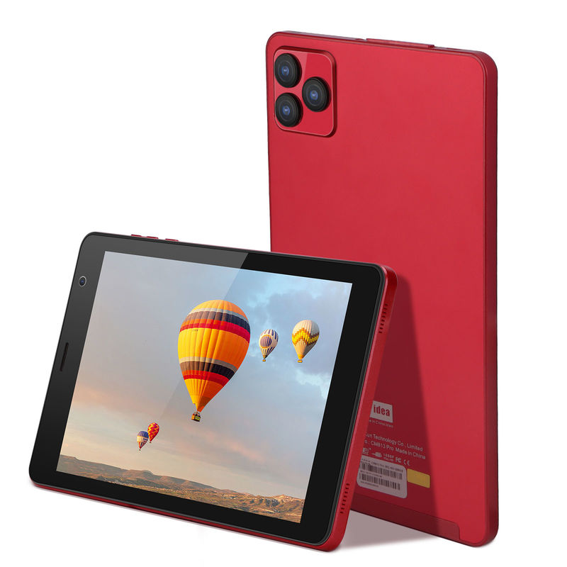 C ιδέα 1280x800 IPS 8 ιντσών Android Tablet HD οθόνη αφής GPS Wi-Fi Διπλή κάμερα 8000mAh μπαταρία CM813-Κόκκινο