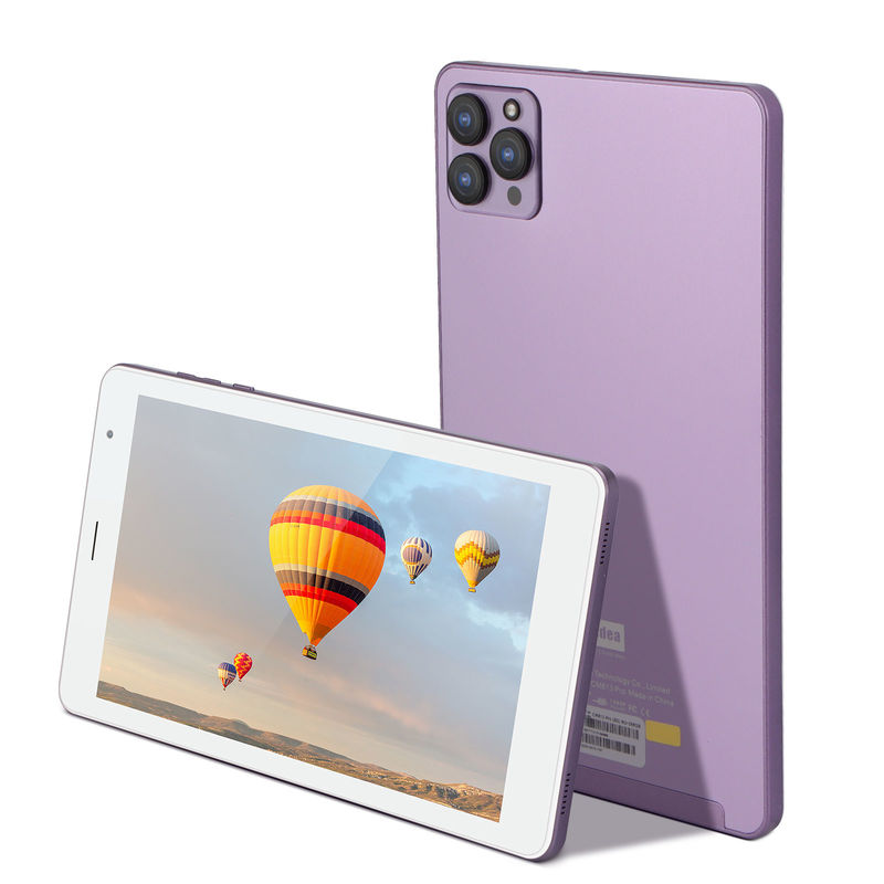 C idea 6 GB RAM 8in Android Tablet PC 512 GB Android 12 Tablet 1.3GHz IPS HD οθόνη Τετραπυρηνικός επεξεργαστής CM813-Purple