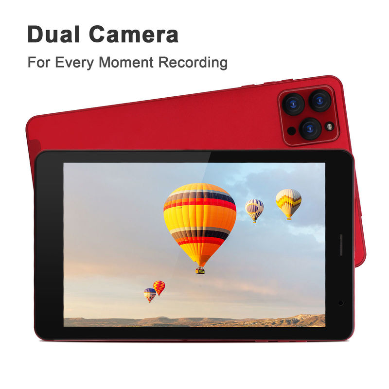 C ιδέα 1280x800 IPS 8 ιντσών Android Tablet HD οθόνη αφής GPS Wi-Fi Διπλή κάμερα 8000mAh μπαταρία CM813-Κόκκινο