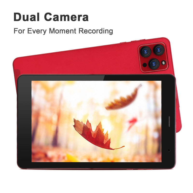 C Idea 8 ιντσών Android 12 Tablet 6GB RAM 512GB ROM 8000mAh μπαταρία 5+8MP κάμερα CM813 PRO-red