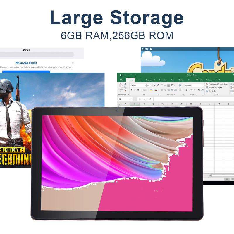 C Idea 10 ιντσών Tablet PC Android 12 Tablet 6GB RAM 256GB ROM 6000mAh μπαταρία IPS HD οθόνη αφής CM7000PLUS