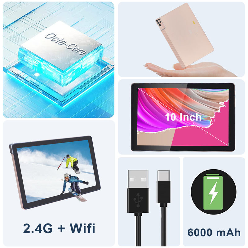 C Idea 10 ιντσών Tablet PC Android 12 Tablet 6GB RAM 256GB ROM 6000mAh μπαταρία IPS HD οθόνη αφής CM7000PLUS