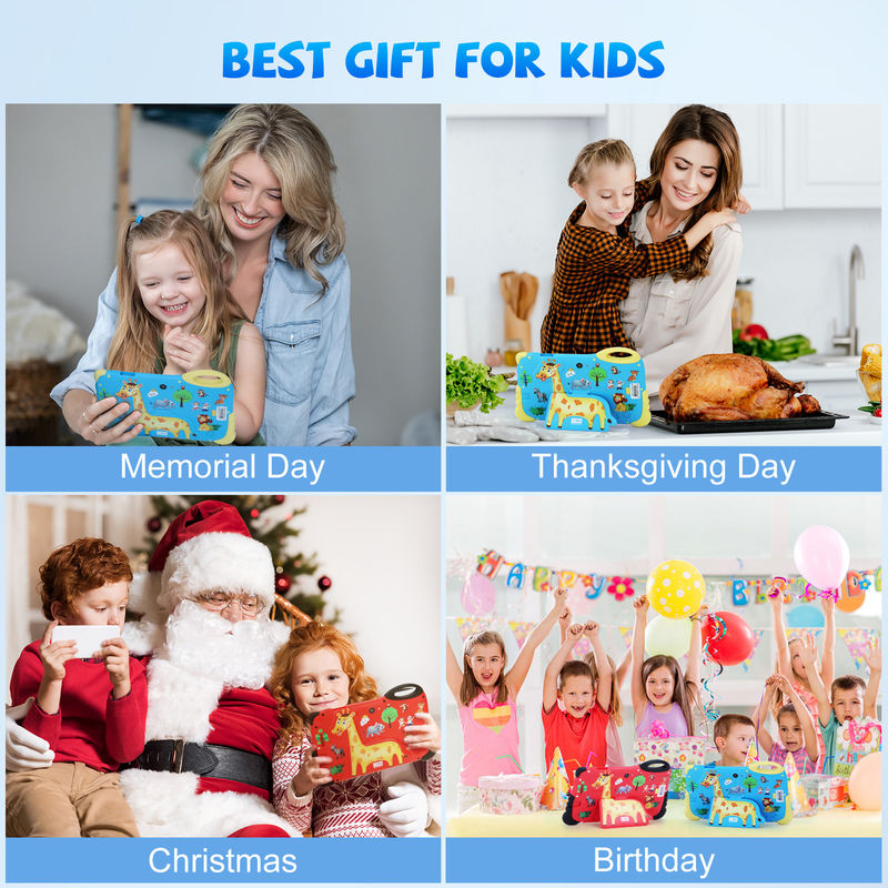 C Idea Android 13 Kids Tablet 4+32GB Εκπαιδευτικό Ταμπλέτ για Φοιτητές Διπλή κάμερα CM92
