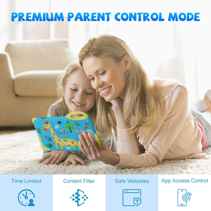 C Idea 7 ιντσών Android Tablet για ηλικία 3-7 Επέκταση 512GB Tablet Kidspad με θήκη CM92