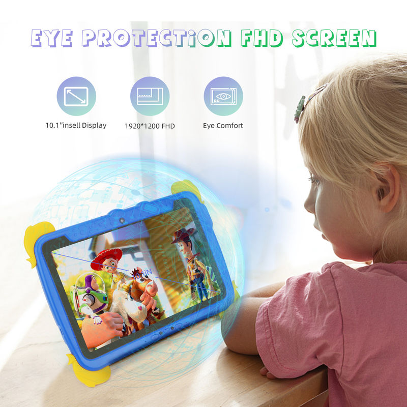 C idea Kids Tab 10,1 ιντσών Android 12 Tablet για παιδιά 4GB RAM 64GB ROM Προστασία ματιών Πατητή οθόνη P1150