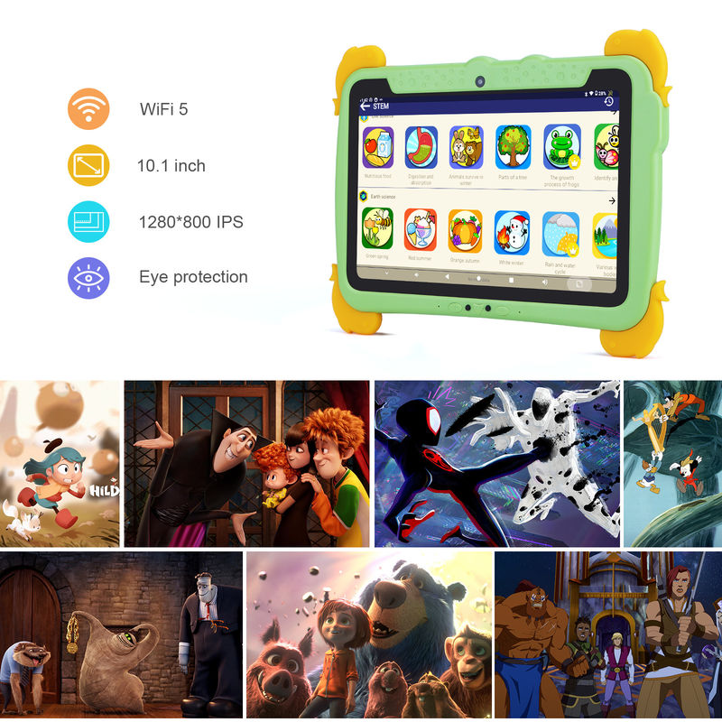 Ιδέα C 10,1 ιντσών Παιδιά Tablet PC με Κεφάλαιο Προστασία Μάτι ips HD Εικόνα Προεγκατάσταση IWAWA P1150