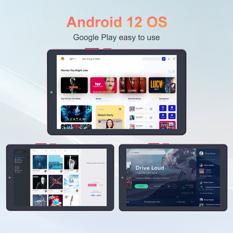 C ιδέα 9 ιντσών Tablet PC Android με κάρτα SIM 1024x600 IPS Εικονική οθόνη Wifi GPS για εφήβους Σπουδαστής CM915