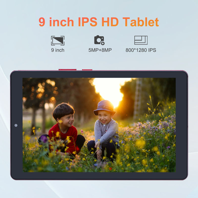 C ιδέα 9 ιντσών Tablet PC Android με κάρτα SIM 1024x600 IPS Εικονική οθόνη Wifi GPS για εφήβους Σπουδαστής CM915