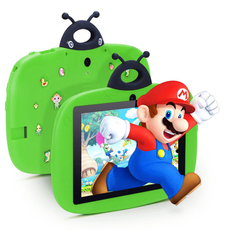 C ιδέα Διπλή κάμερα WiFi 7 ιντσών Tablet PC Android Παιδιά Για Παιδιά Μάθηση 128GB με Κεφάλαιο Παιδιά Εφαρμογή CM76 Πράσινο