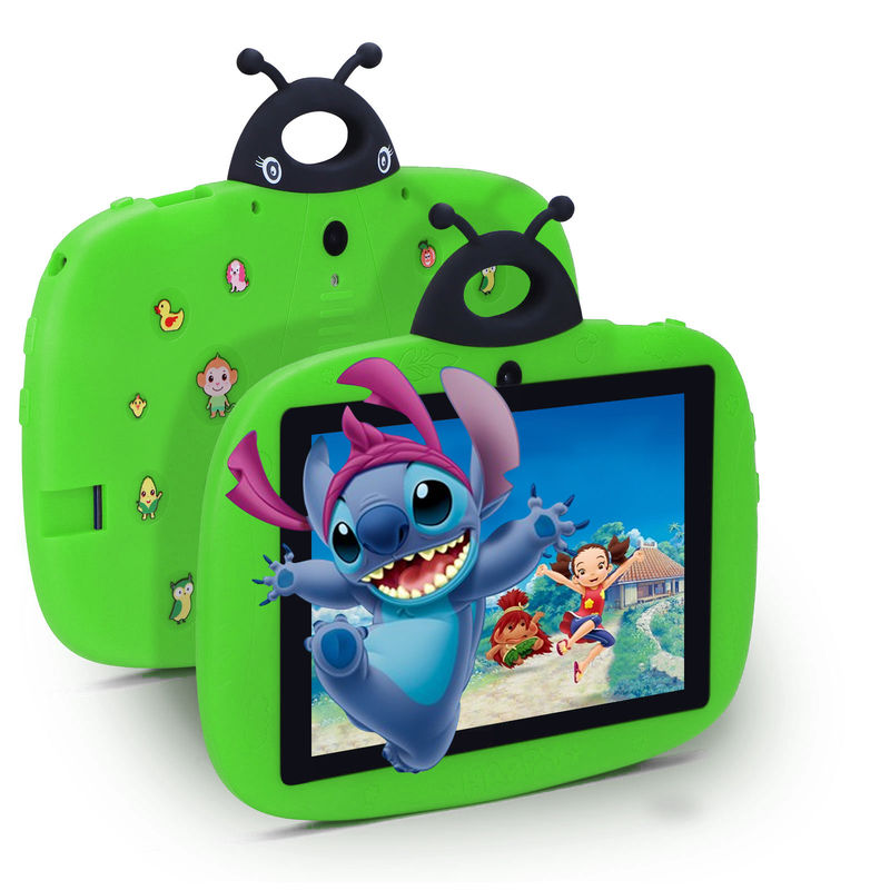 C ιδέα Δύο κάμερες WiFi 7 ιντσών Tablet PC Android Παιδιά Για Παιδιά Μάθηση 128GB με Κεφάλαιο / Παιδιά Εφαρμογή CM75 (πράσινο)