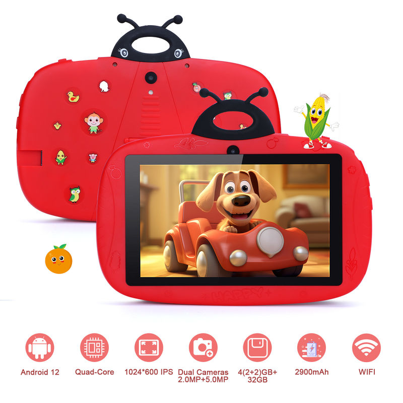 C IdeaΠαιδί Μάθηση C Idea 7 ιντσών WIFI Tablet Android 12 32GB+32GB Επεκτάσιμη αποθήκευση CM77Red