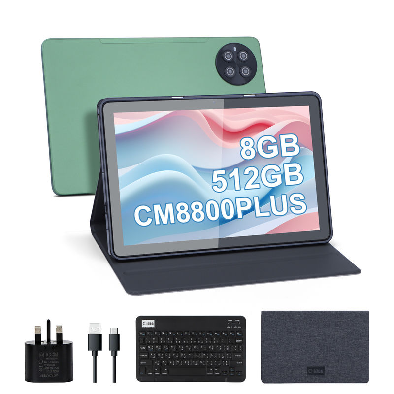 C Idea 10,1 ίντσες 8GB RAM 512GB ROM WiFi Smart Tablet PC με υποστήριξη SIM CM8800plus