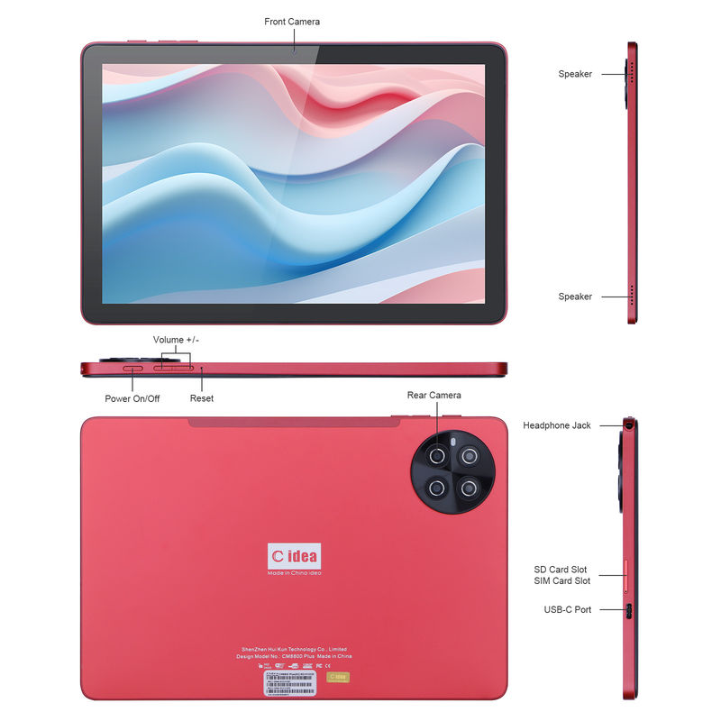 C Idea 10,1 ιντσών IPS οθόνη Smart Tablet PC για φοιτητές με πληκτρολόγιο CM8800plus