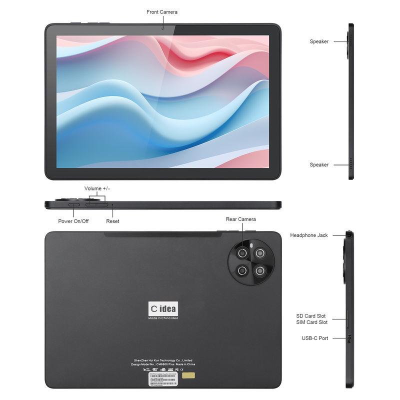 C Idea 8GB RAM 512GB ROM WiFi Android Tablet PC Tablet με υποστήριξη SIM CM8800plus