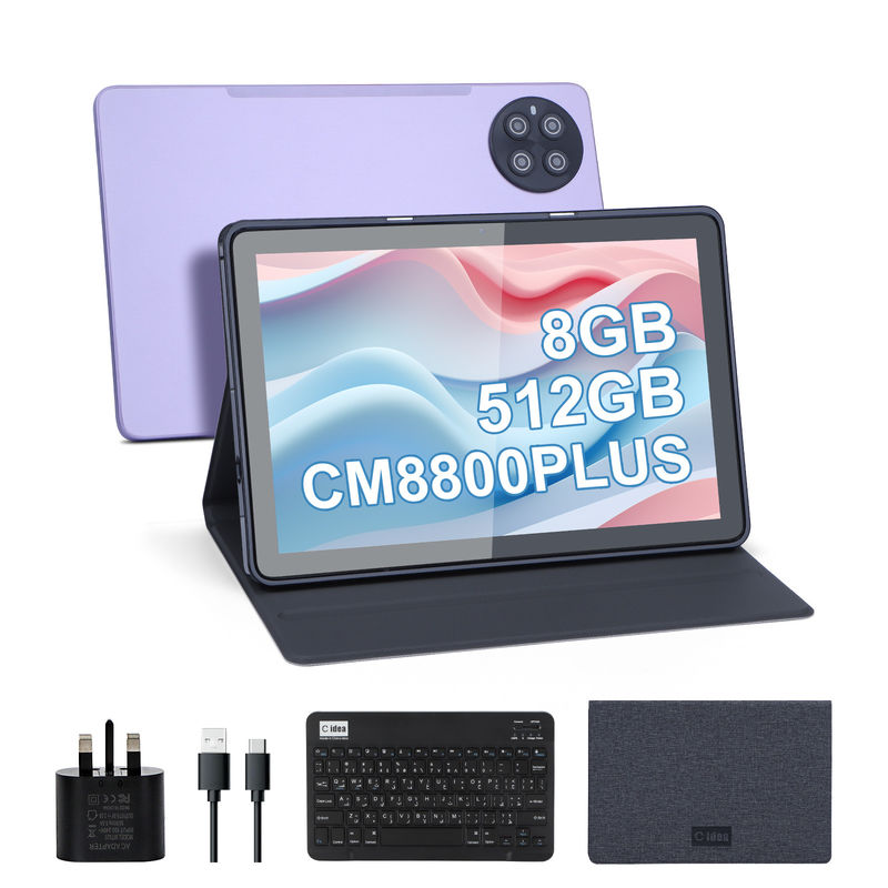 C idea 8GB RAM 512GB ROM Smart Tablet PC με πληκτρολόγιο και ποντίκι CM8800plus