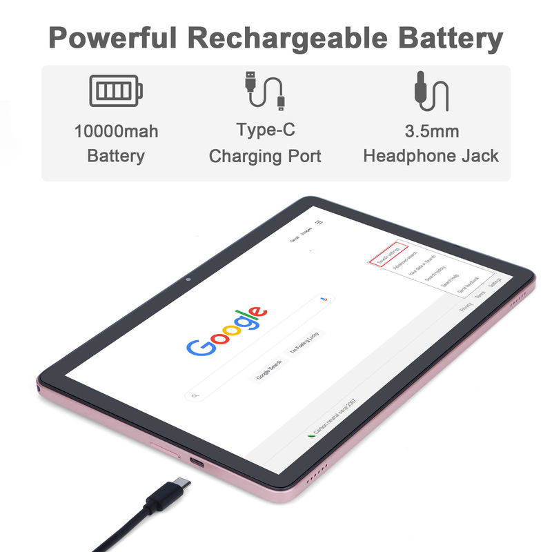 C Idea Android 8GB RAM 512GB ROM 10.1 ιντσών Tablet με πληκτρολόγιο για το σχολείο CM8800plus