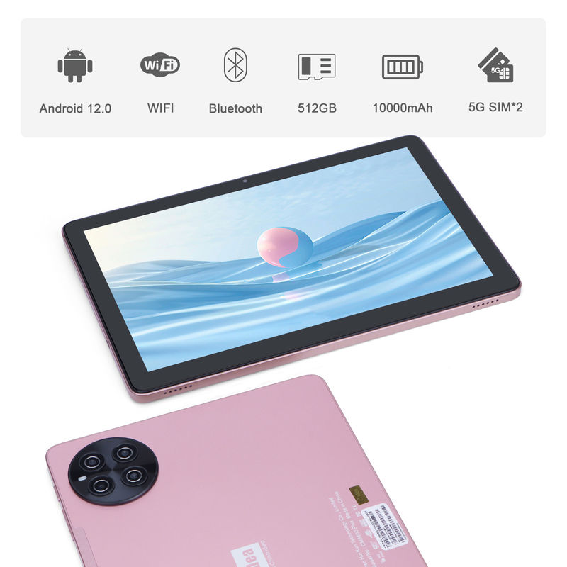 C Idea Android 8GB RAM 512GB ROM 10.1 ιντσών Tablet με πληκτρολόγιο για το σχολείο CM8800plus