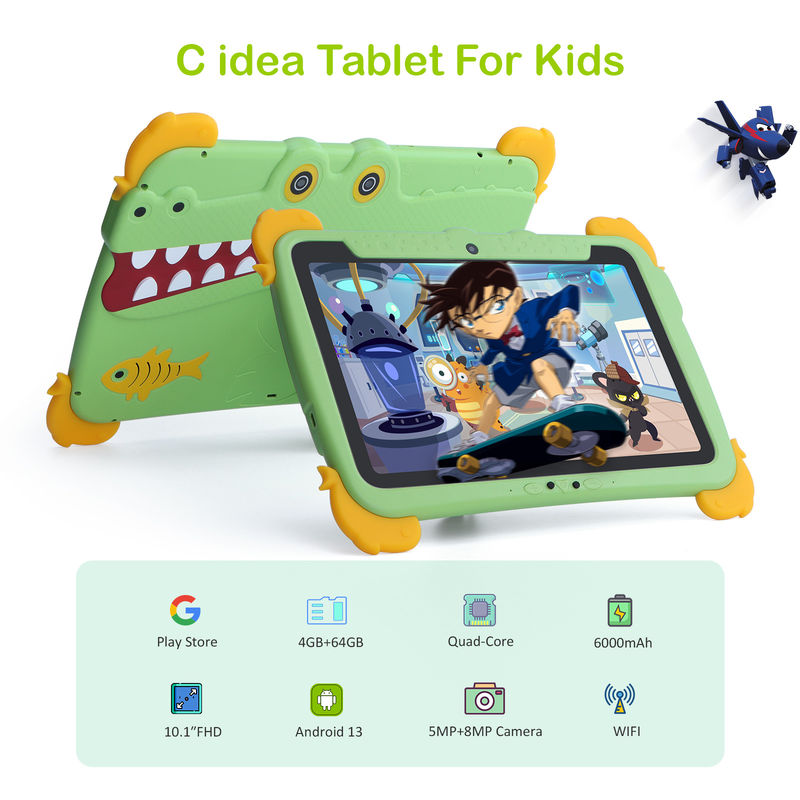 C ιδέα 10,1 ιντσών Παιδιά Tablet PC Με Κεφάλαιο Προστασία Μάτι IPS HD οθόνη για την εκπαίδευση Μάθηση P1100