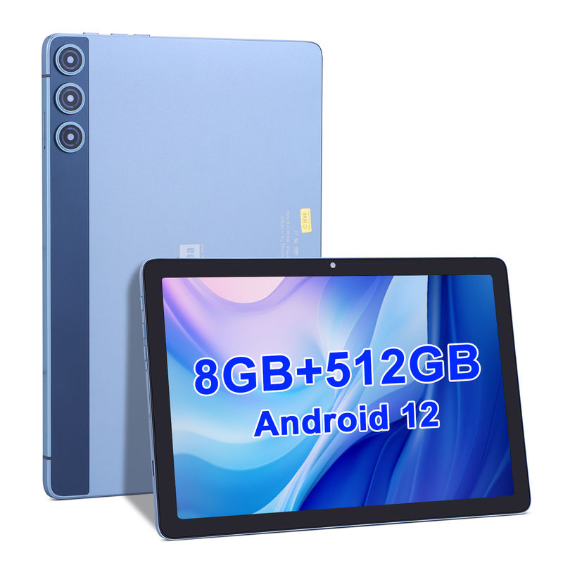 C ιδέα Android Tablet WIFI 5G Tablet 10,1 ιντσών Διπλή κάμερα 8GB RAM 512GB με ποντίκι πληκτρολογίου Υποστήριξη SIM για φοιτητή