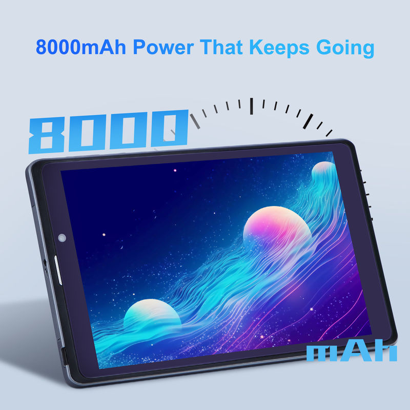 C ιδέα Android Tablet PC Διπλή κάμερα 8 ιντσών 1280x800 IPS HD οθόνη Android 12 Ταμπλέτες για φοιτητές CM818-Grey