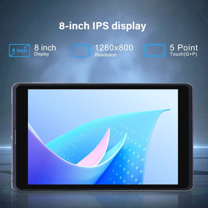 C Idea 8 ιντσών Android 12 Tablet 8000mAh μπαταρία 5+8MP κάμερα 8GB RAM 512GB ROM για εκπαίδευση μάθηση CM818-ροζ