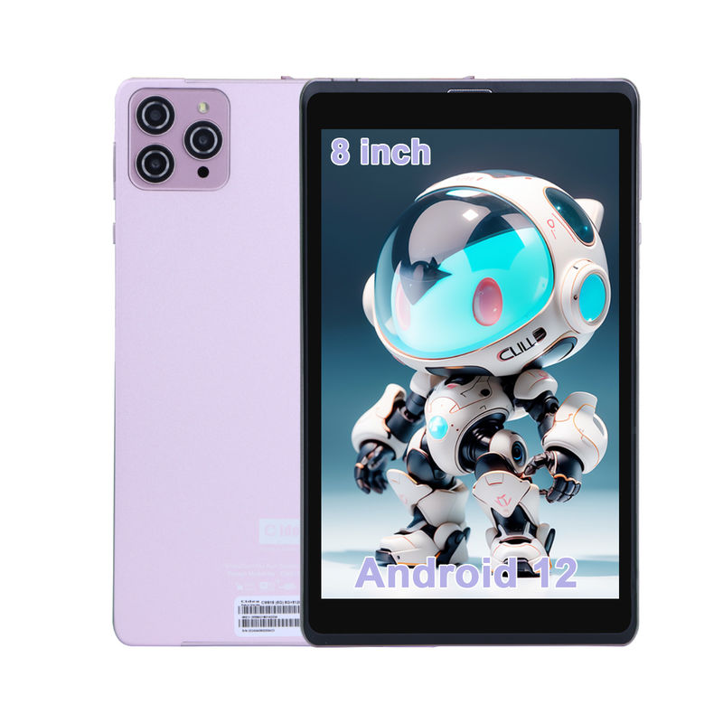 C Idea 8 ιντσών Android 12 Tablet 8000mAh μπαταρία 5MP + 8MP κάμερα 8GB RAM 512GB ROM για εκπαίδευση μάθηση CM818-ροζ