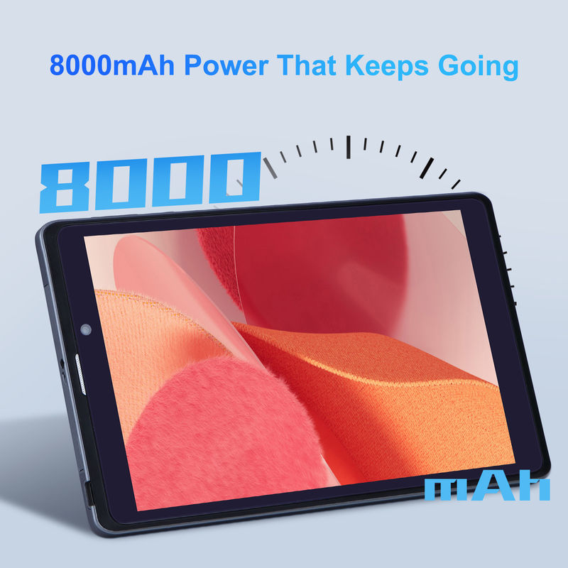 C ιδέα Android Tablet PC Διπλή κάμερα 8 ιντσών 1280x800 IPS HD οθόνη Android 12 Ταμπλέτες για εφήβους CM818-Grey