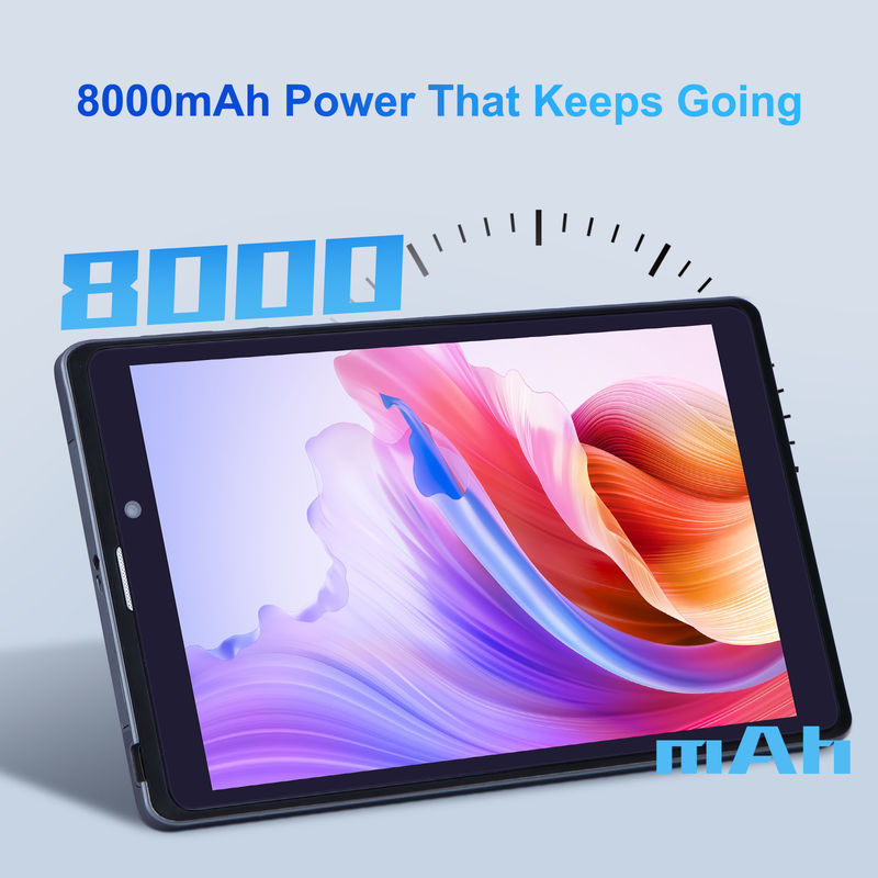 C ιδέα Android Tablet PC Διπλή κάμερα 8 ιντσών 1280x800 IPS HD οθόνη Android 12 Ταμπλέτες για φοιτητές CM818-Grey