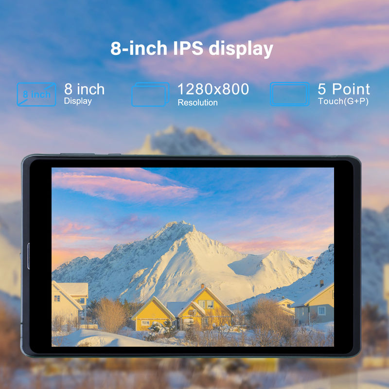 C ιδέα Android Tablet PC Διπλή κάμερα 8 ιντσών 1280x800 IPS HD οθόνη Android 12 Ταμπλέτες για φοιτητές CM818-Grey