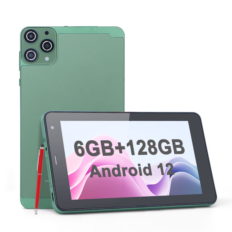 C Idea 7 ιντσών Android Ταμπλέτες 6+128GB Quad Core Ταμπλέτες αφής για Studenet CM515 ((πράσινο)